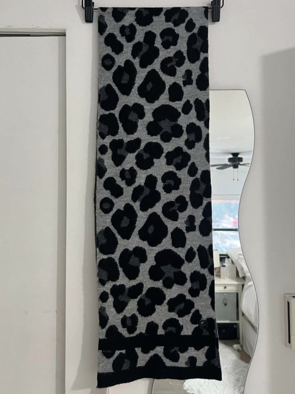 Michael Kors leopard print scarf